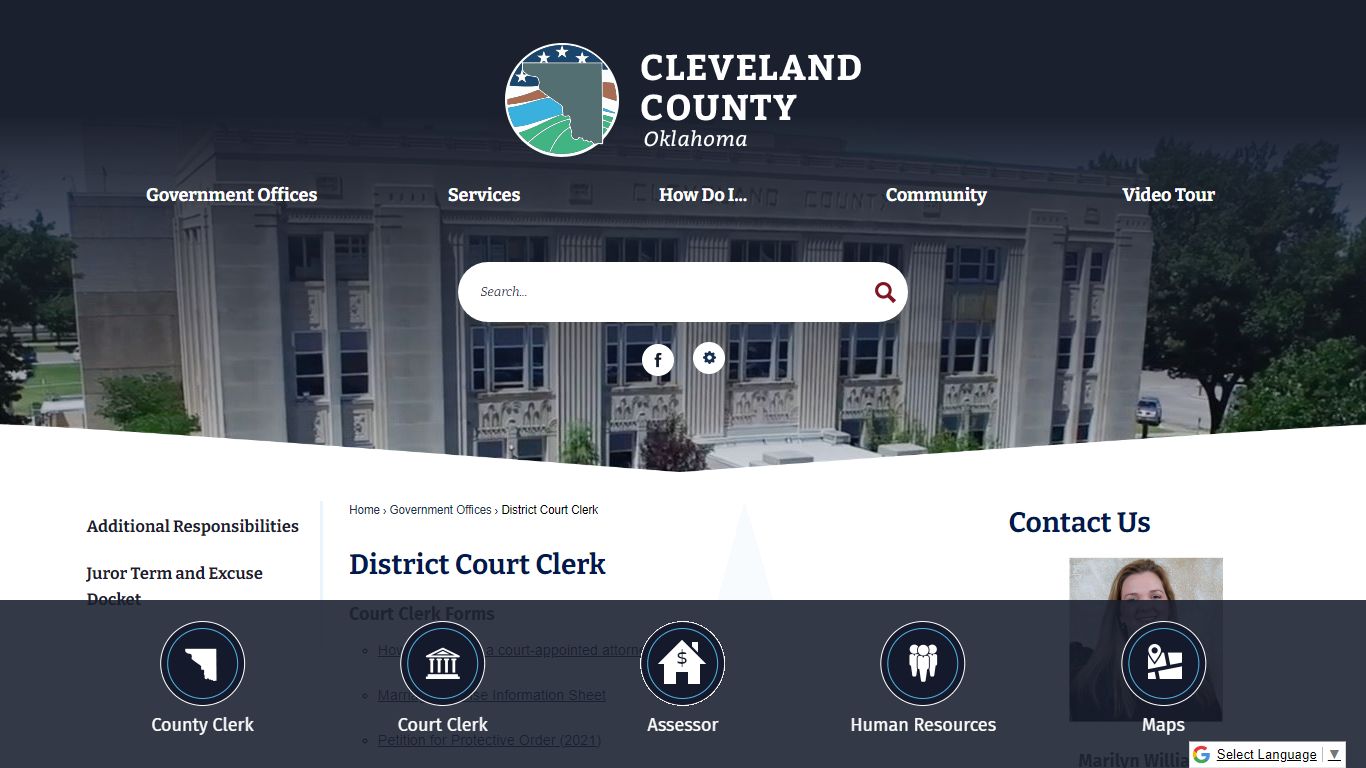 District Court Clerk | Cleveland County, OK - Official Website